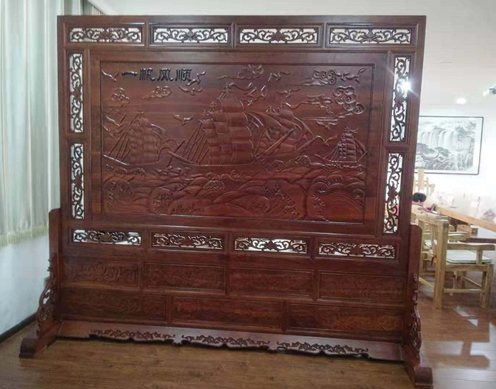 中式老榆木屏風(fēng)